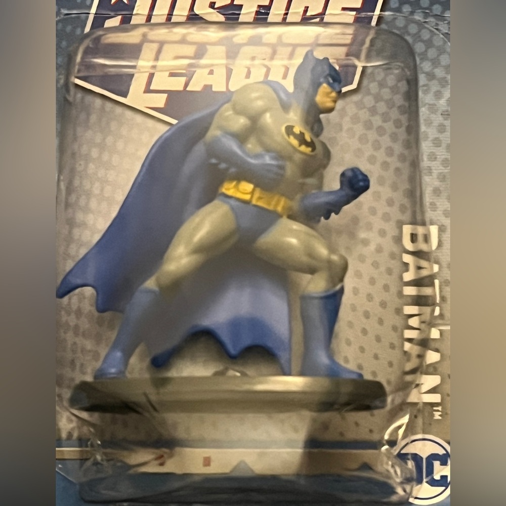 Mattel Batman Figure - Blue and Gray